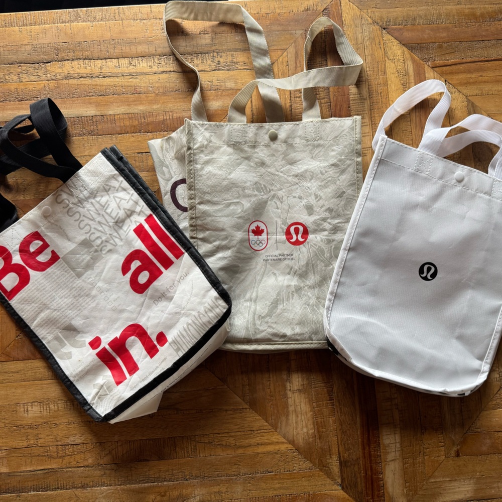 Lululemon Reusable Tote Bags